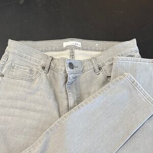 Loft Gray Denim Jeans